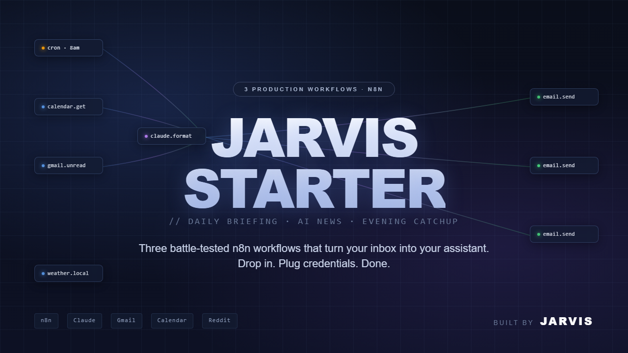 JARVIS Starter cover